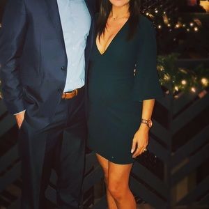 Lulus green cocktail dress